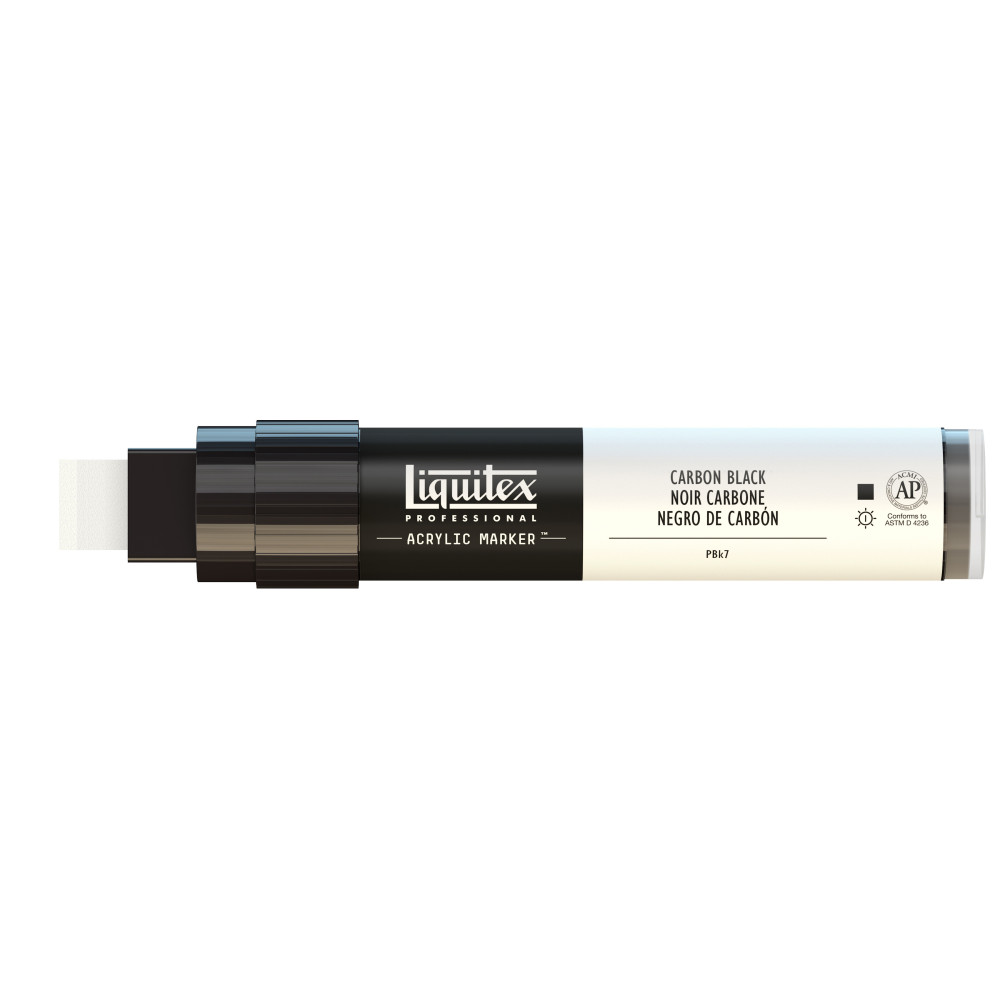 Marker akrylowy - Liquitex - carbon black, 15 mm