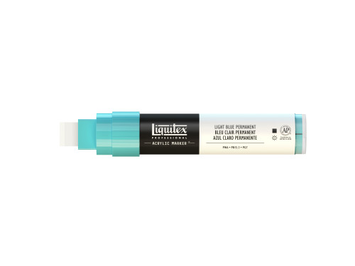 Marker akrylowy - Liquitex - light blue permanent, 15 mm