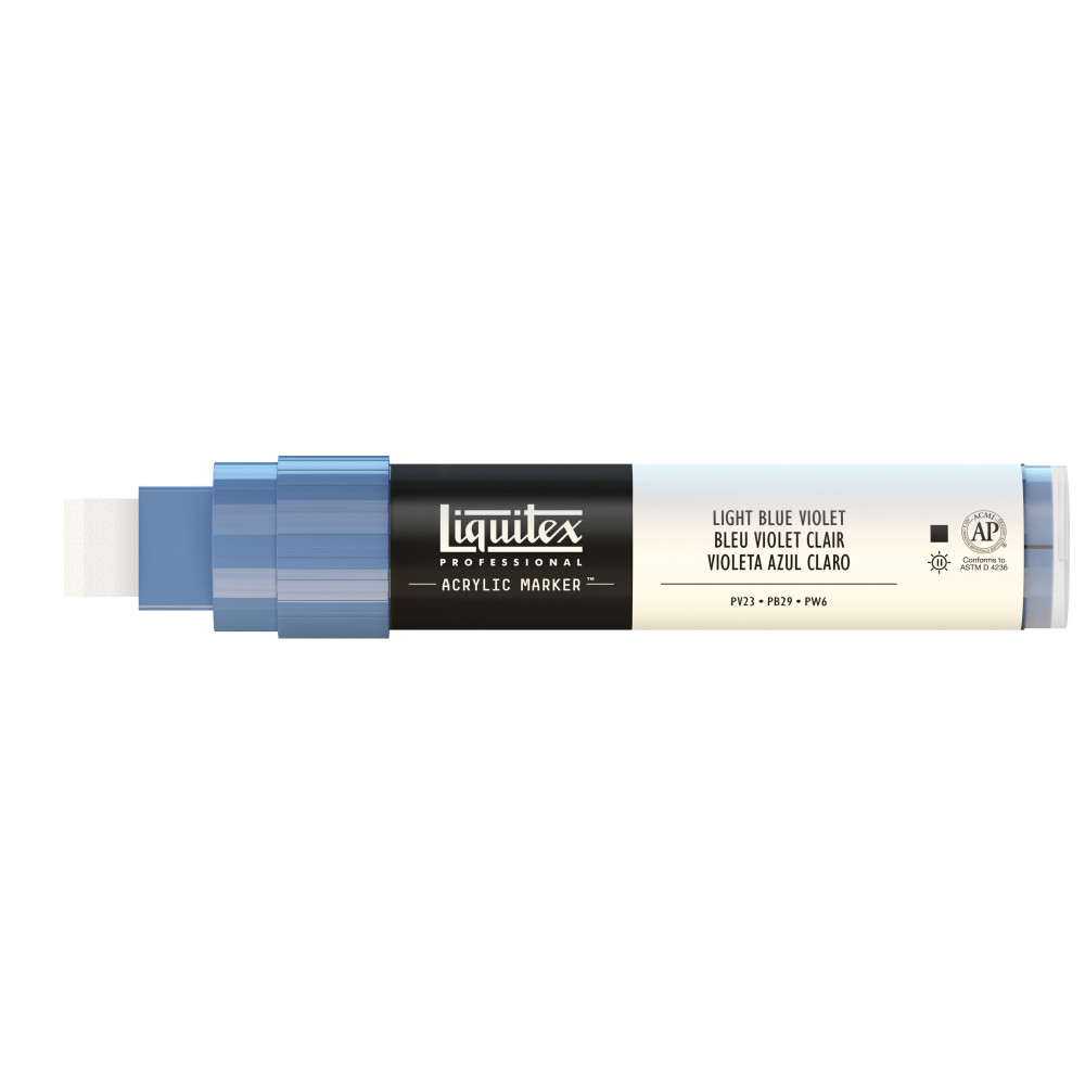 Marker akrylowy - Liquitex - light blue violet, 15 mm