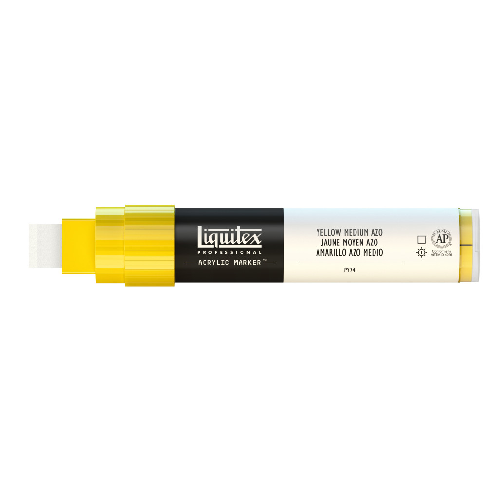 Marker akrylowy - Liquitex - yellow medium azo, 15 mm