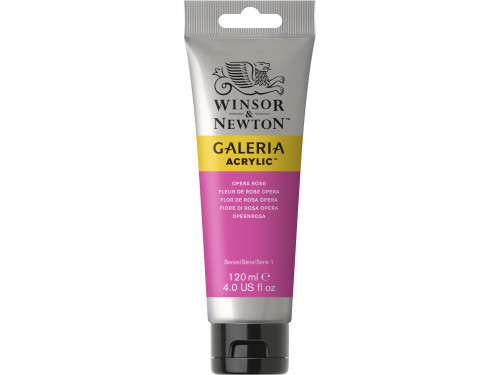 Farba akrylowa Galeria - Winsor & Newton - Opera Rose, 120 ml