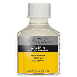 Werniks, lakier do akryli Galeria - Winsor & Newton - matowy, 75 ml