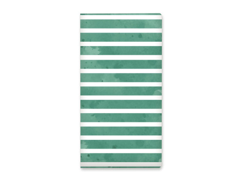 Dotted notebook - Piątek Trzynastego - Green stripes