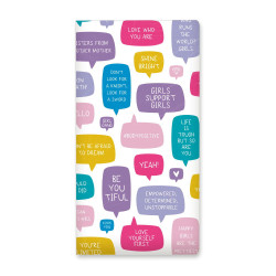 Zeszyt w kropki 11 x 21 cm - Piątek Trzynastego - Girl Gang