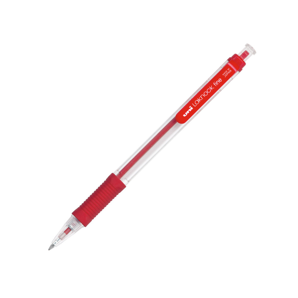 Długopis Laknock SN-101 - Uni - czerwony, 0,7 mm