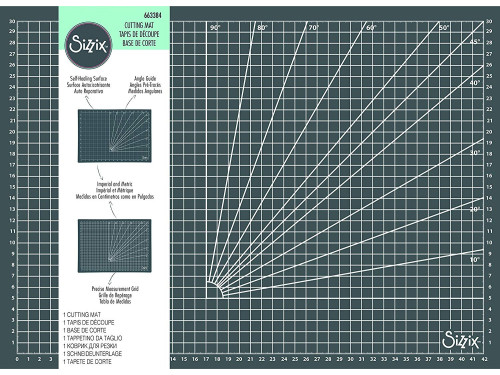 Double-sided, self-healing cutting mat - Sizzix - 32,7 x 43,4 x 0,3 cm