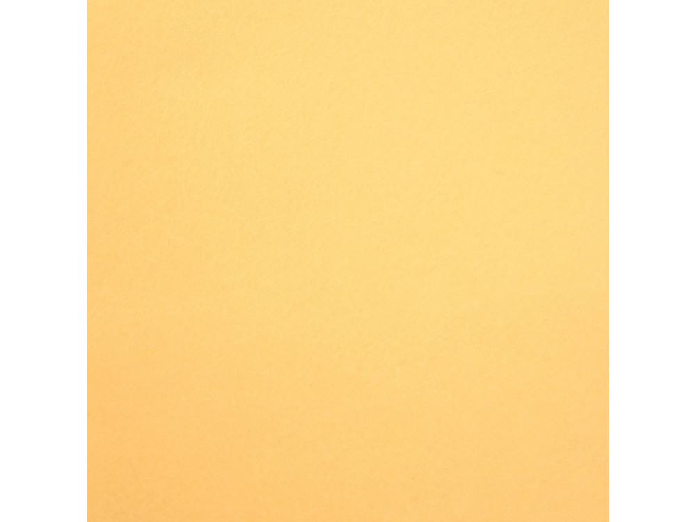Filc wełniany A4 - pastelowy żółty, 1 mm
