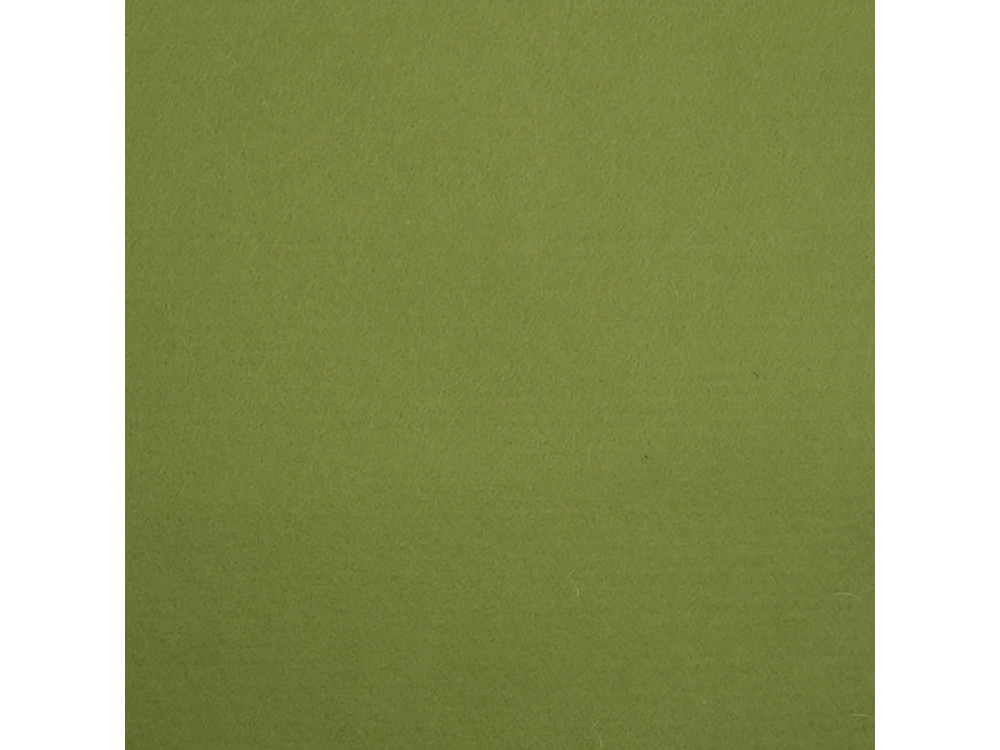 Filc wełniany A4 - zielony, awokado, 1 mm