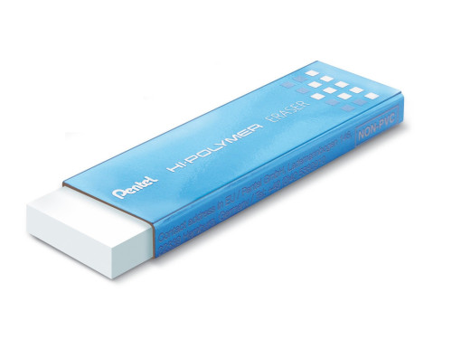 Gumka ołówkowa Hi-Polymer - Pentel - Slim