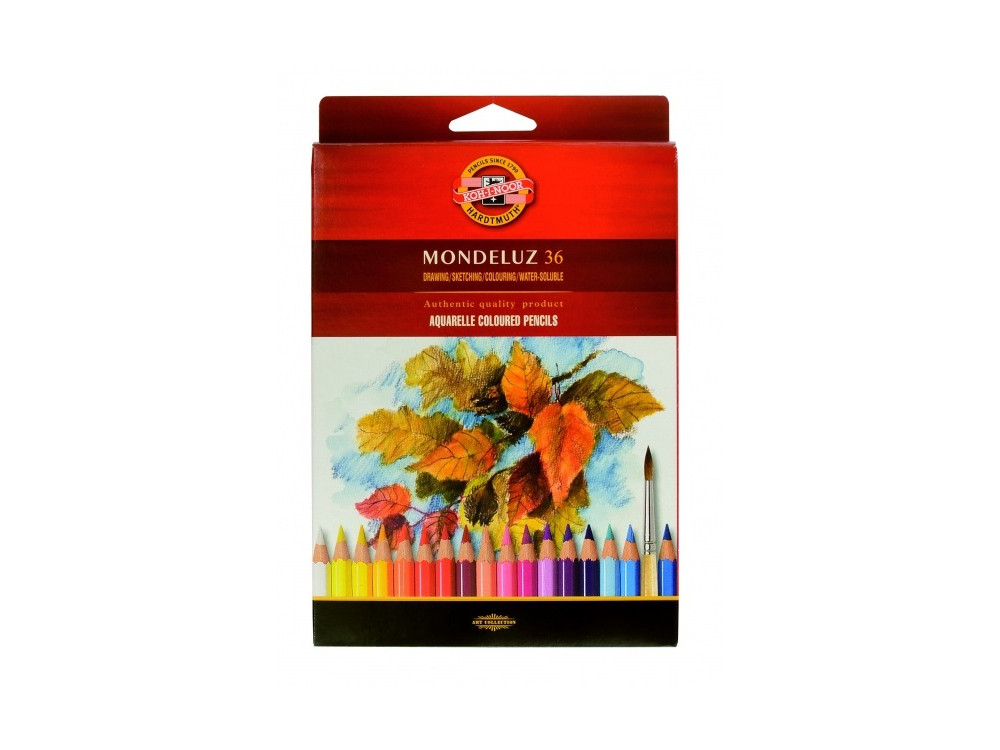 Art set of Aquarell Pencils - Koh-I-Noor - 36 pcs.