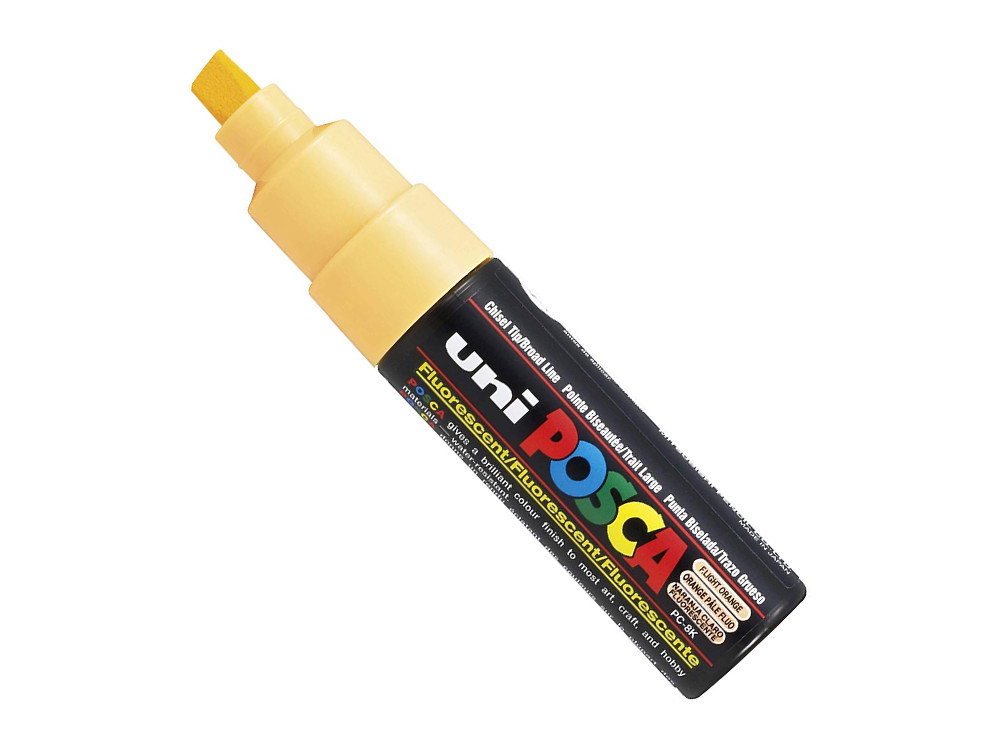 Paint Posca Marker PC-8K - Uni - fluo light orange