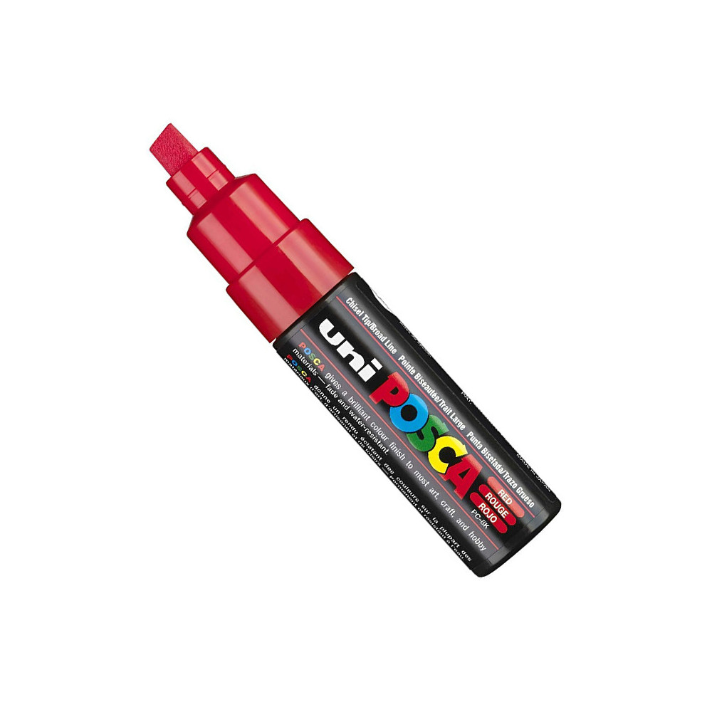 Marker Posca PC-8K - Uni - czerwony, red