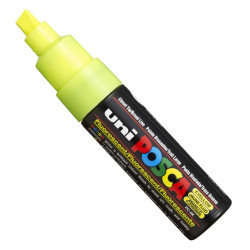 Marker Posca PC-8K - Uni - żółty, fluo yellow