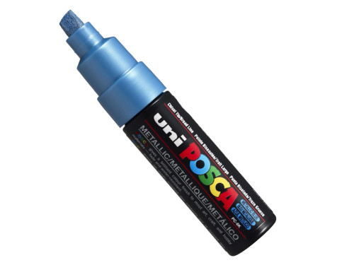Marker Posca PC-8K - Uni - niebieski, metallic blue