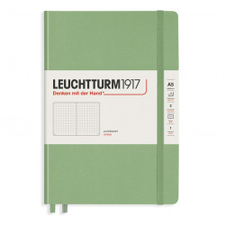 Notebook Muted Colours A5 - Leuchtturm1917 - dotted, muted green, 80 g/m2
