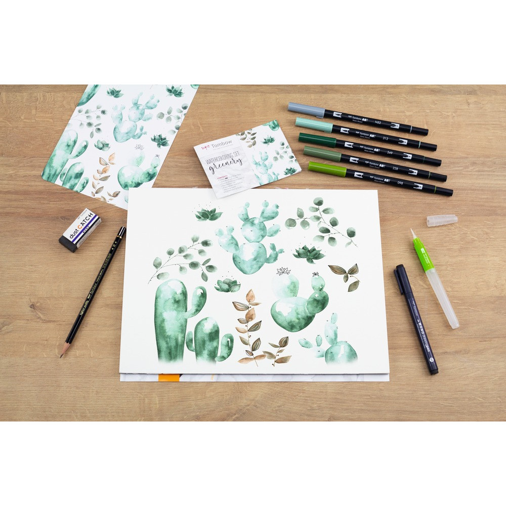 Tombow Dual Brush Pens Colour Set - Tropical Palette – Canvazo