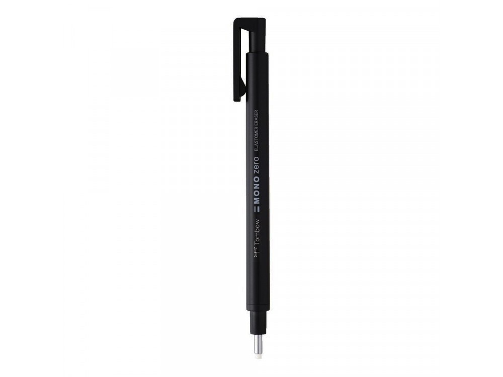 MONO zero refillable eraser pen - Tombow - round, black