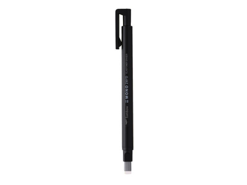 MONO zero refillable eraser pen - Tombow - rectangular, black