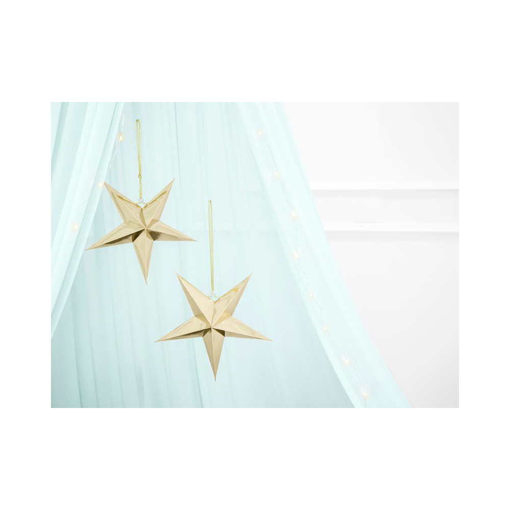 Paper star - gold, 45 cm
