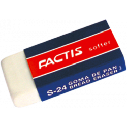 Gumka chlebowa Softer S-24 - Factis - średnia
