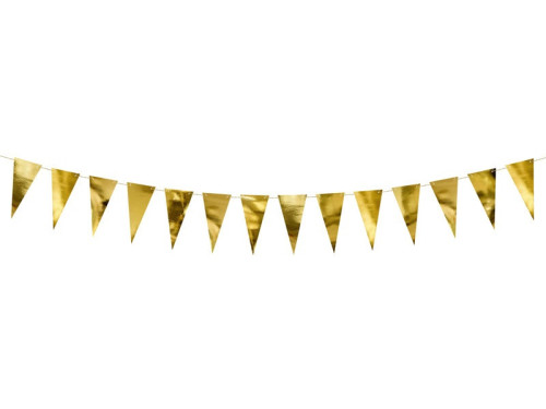 Garland - gold, 215 cm