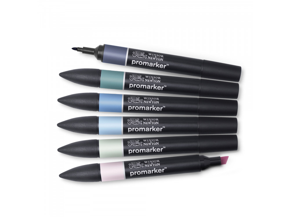 Promarker Skyscape Tones 1 Set - Winsor & Newton - 6 pcs.