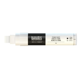 Acrylic marker - Liquitex - titanium white
