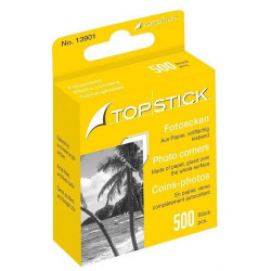 Top Stick Photo Corners Dispenser Pack - 500 pcs.