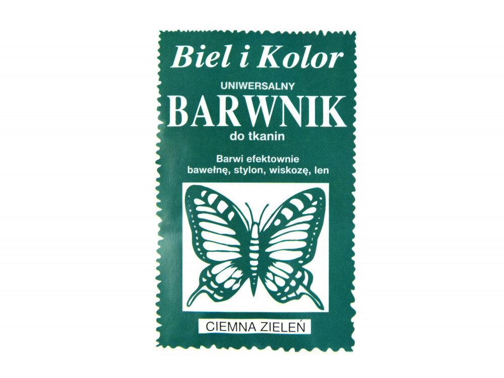 Fabric dye - Biel i kolor - dark green, 10 g