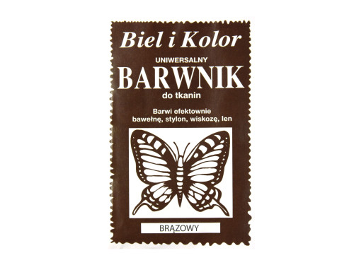 Fabric dye - Biel i kolor - brown, 10 g