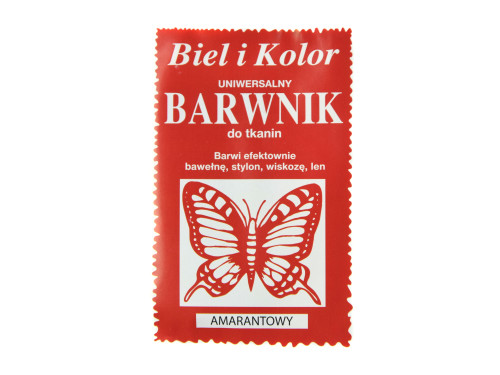 Fabric dye - Biel i kolor - amaranth, 10 g