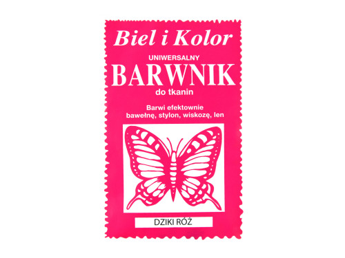 Fabric dye - Biel i kolor - wild pink, 10 g