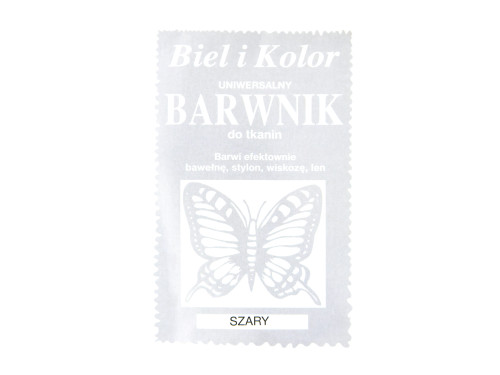 Fabric dye - Biel i kolor - grey, 10 g