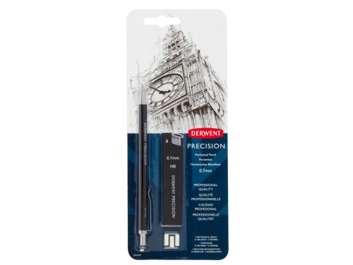 Mechanical Precision pencil HB - Derwent - black, 0,7 mm