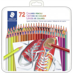 Colored pencils set in...