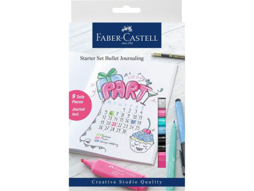 Starter set Bullet Journaling - Faber-Castell - 9 pcs.