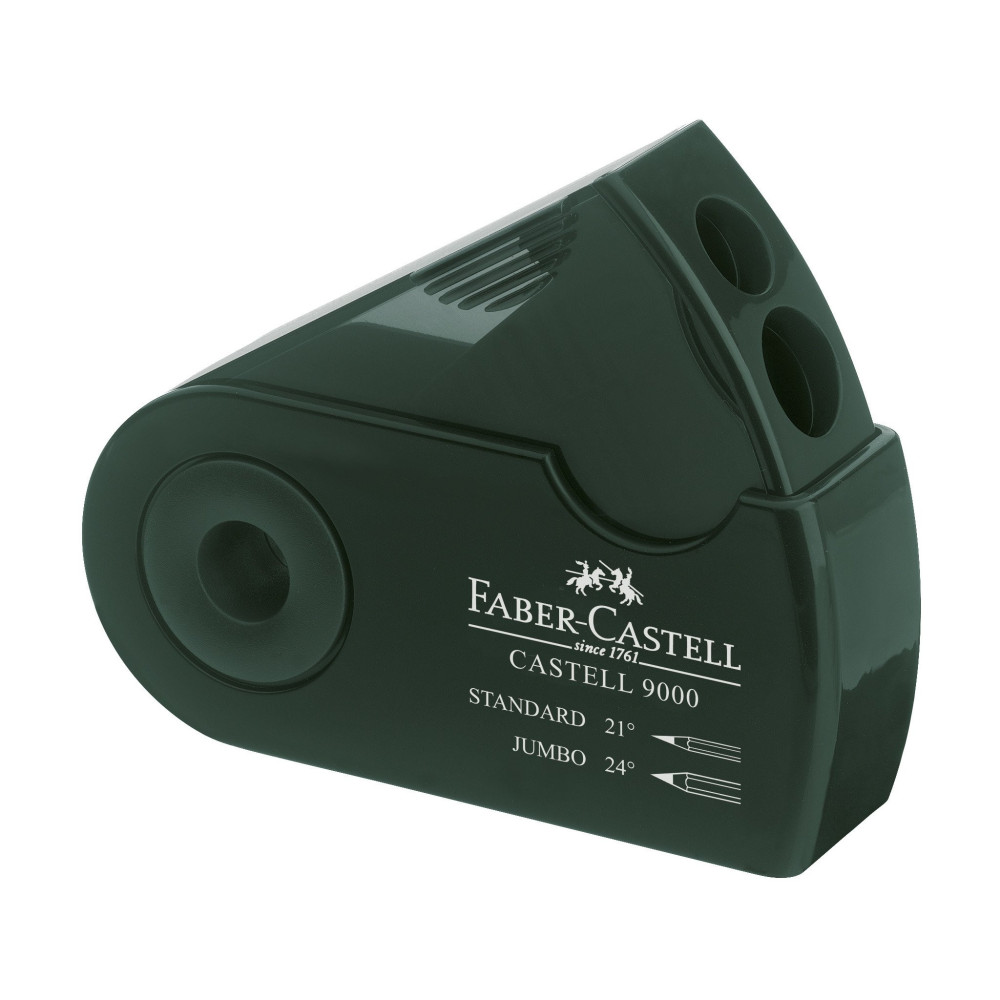 Double hole Art sharpener - Faber-Castell - green