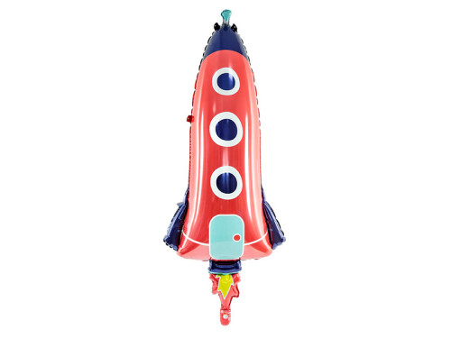 Balon foliowy Rakieta - 44 x 115 cm