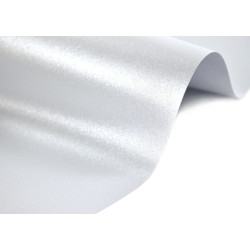 Curious metallics paper 120g - White Silver A4