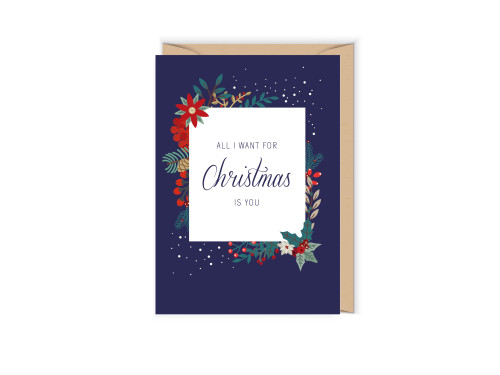 Greeting card - Cudowianki - All I Want, 12 x 17 cm