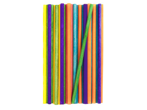 Creative round sticks - DpCraft - colored, 50 pcs.