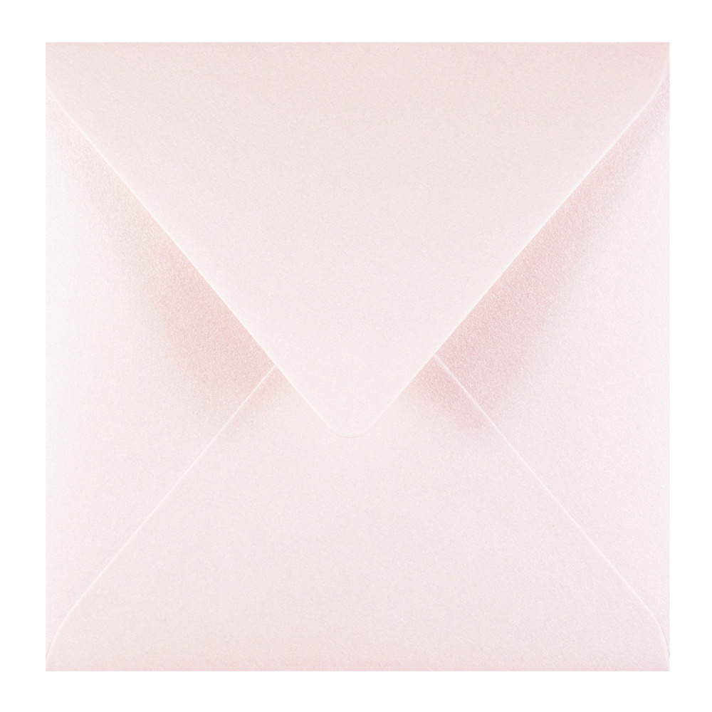 Curious Metallics envelope 120g - K4, Pink Quartz, light pink