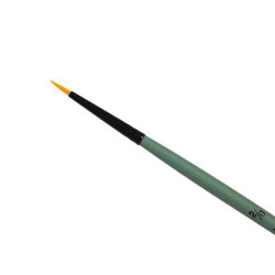 Round, synthetic, 1006R series brush - Renesans - short handle, no. 2/0