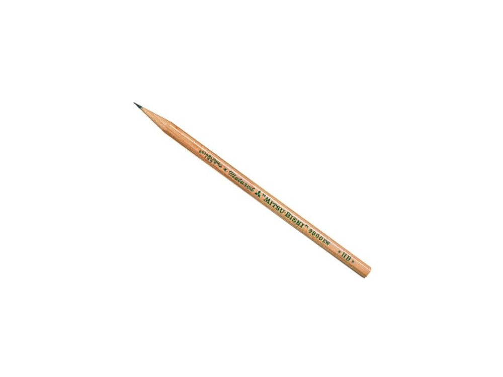 Ołówek drewniany 9800 - UNI - HB