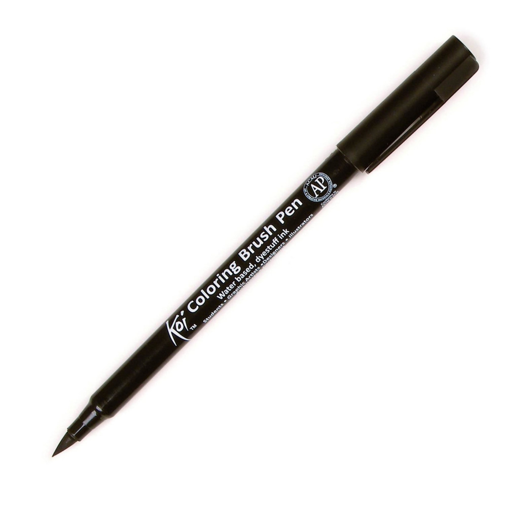 Coloring Brush Pen Koi - Sakura - black