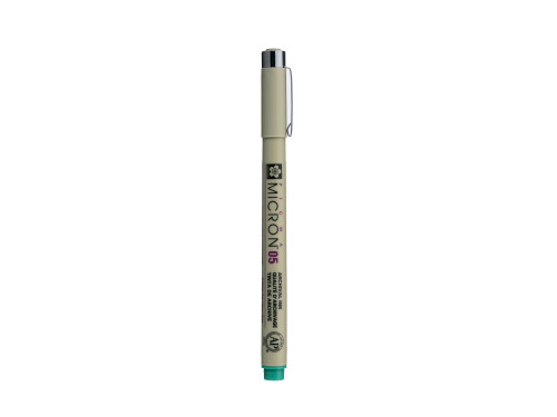 Pigma Micron Fineliner 05 - Sakura - green, 0,45 mm