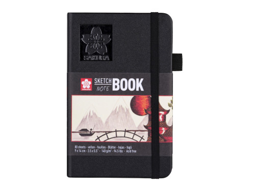 Sketch, note book - Sakura - cream white, 9 x 14 cm