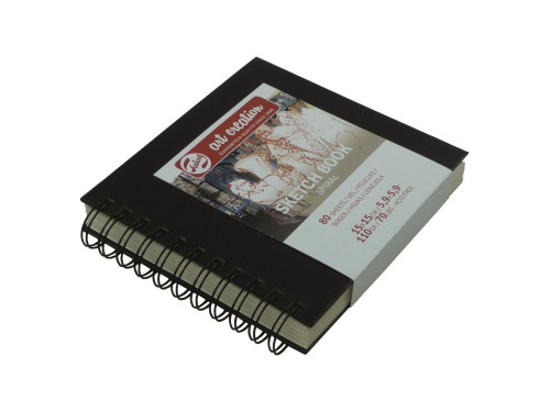 Szkicownik ze spiralą 15 x 15 cm - Talens Art Creation - 110 g, 80 ark.