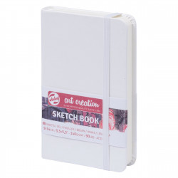 Sketch Book 9 x 14 cm - Talens Art Creation - white, 140 g, 80 sheets