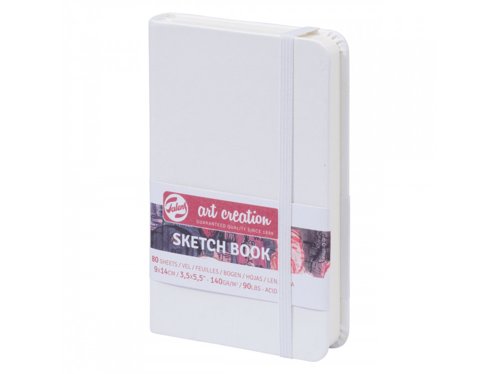 Sketch Book 9 x 14 cm - Talens Art Creation - white, 140 g, 80 sheets